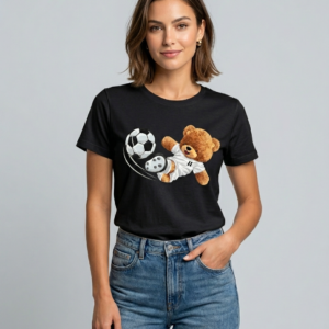Teddy Bear Graphic T-Shirt for Women